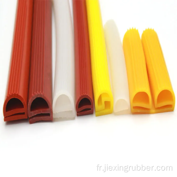 bande de joint en caoutchouc en silicone extrudé sur mesure